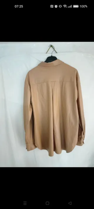 Camicia Lokita donna beige/marrone