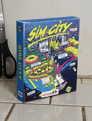 Sim City Amiga 1MB con Microbox Maxis