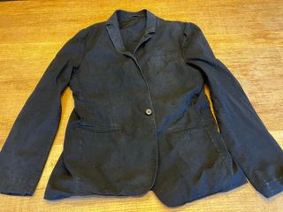 Giacca AllSaints nera destrutturata