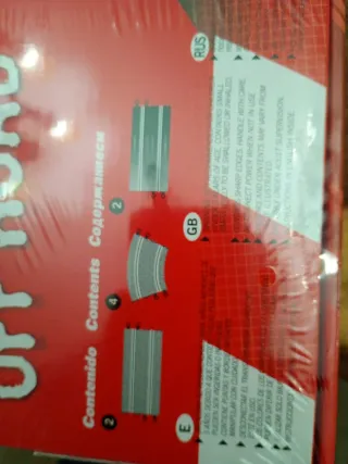 Scalextric PAK ampliación off road NUEVO PRECINTAD