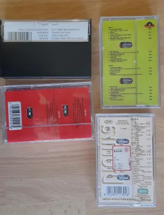 Musicassette compilation varie vintage