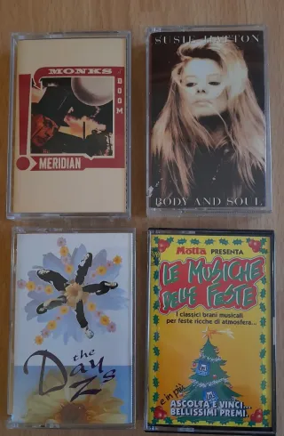 Musicassette compilation varie vintage