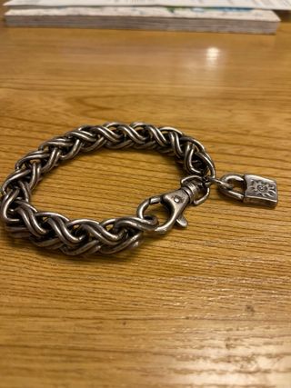 Pulsera Plata Hombre UNOde50