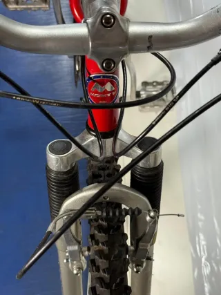 Bicicleta Monty Doble Suspensión Roja