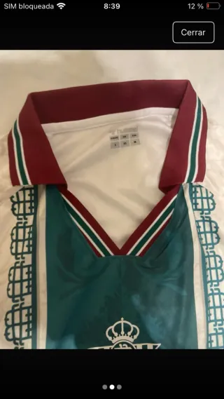 Camiseta Betis Vintage Talla S