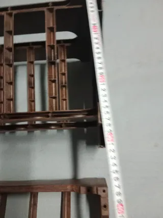 Botellero imitación madera.