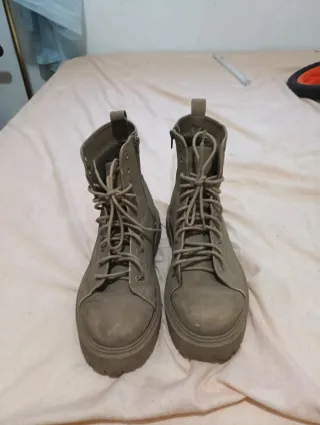 Botas Bershka Beige Hombre