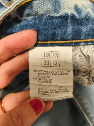 Pantalón Vaquero Tommy Hilfiger Talla 33