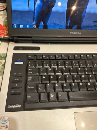 Portatile Toshiba Satellite Argento e Nero
