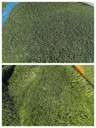 Césped artificial reciclado