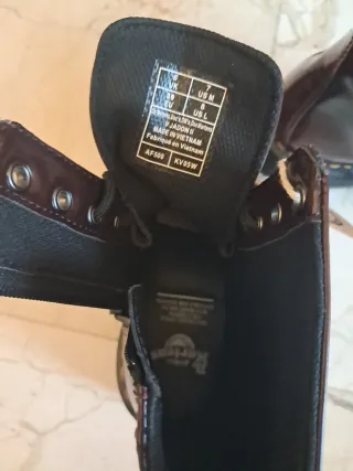 Botas Dr. Martens veganas marrones T40