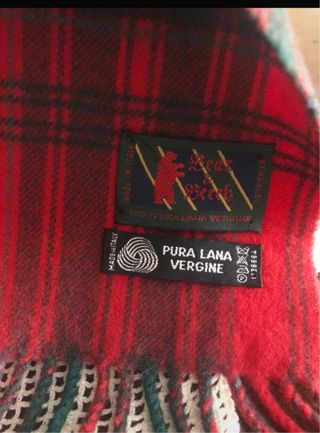 Sciarpa 100% Lana Vergine