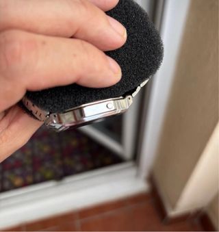 Reloj Casio Alarm Chronograph Plata/Azul