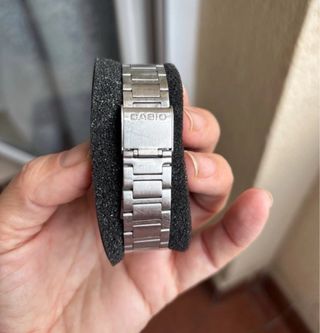 Reloj Casio Alarm Chronograph Plata/Azul