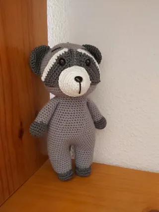 Familia de Carmen a crochet.