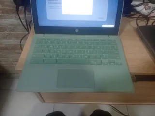 Chromebook HP Verde e Multicolore