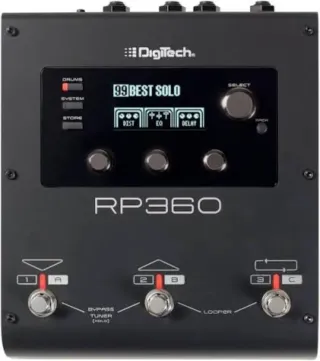 Pedalera Valeton GP-5 y Digitech RP360