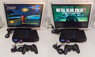 PS2 FAT SCPH-30004-R FM-C.B MX4S.I/O 64-g.b (LEED)