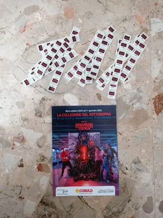 N° 150 punti/bollini Conad "Stranger Things".