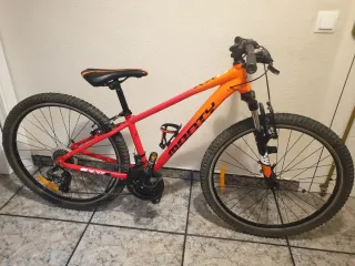 Bicicleta infantil MOONTY roja/naranja