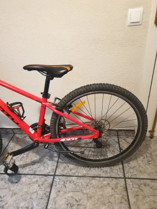 Bicicleta infantil MOONTY roja/naranja