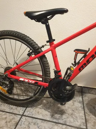 Bicicleta infantil MOONTY roja/naranja