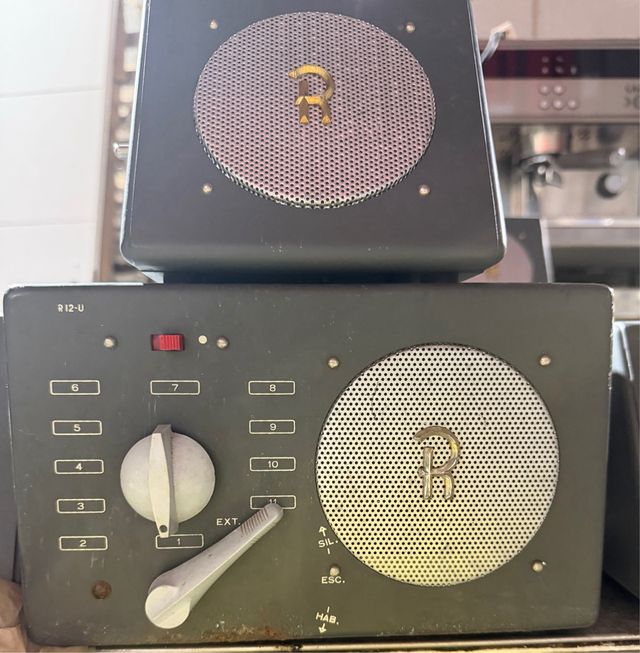 Set di Megafonia Industriale/Navale Antico