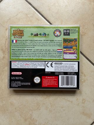 Animal Crossing Wild World Nintendo DS