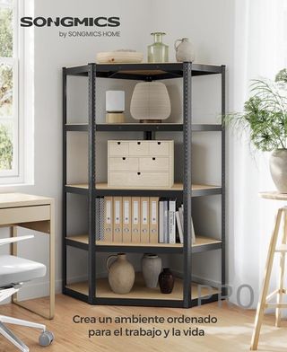 Estanteria esquinera Songmics