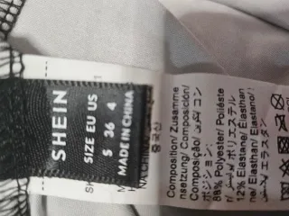 Conjunto deportivo Shein negro