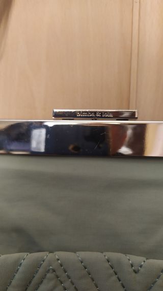 Bolso Bimba y Lola verde acolchado