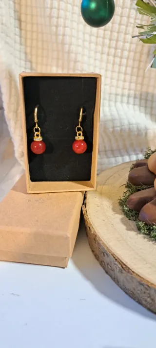 Pendientes Navideños Artesanales