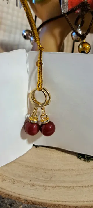 Pendientes Navideños Artesanales