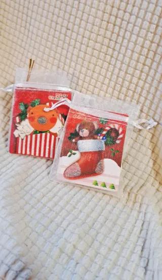 Pendientes Navideños Artesanales