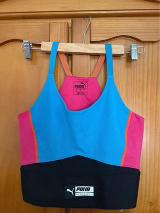 Top deportivo Puma bloques de color