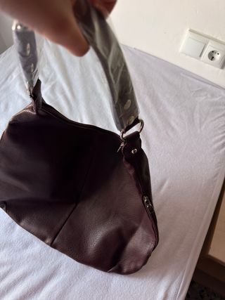 Bolso Hombro Rebecca Burdeos