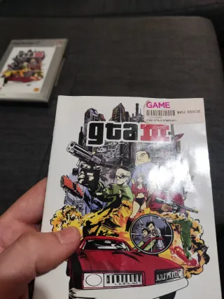 Grand Theft Auto 3 GTA III PS2 Platinum