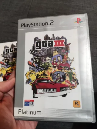 Grand Theft Auto 3 GTA III PS2 Platinum