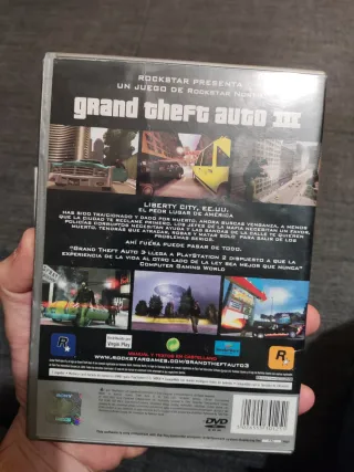 Grand Theft Auto 3 GTA III PS2 Platinum