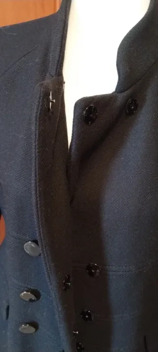 Cappotto donna 75% lana nero