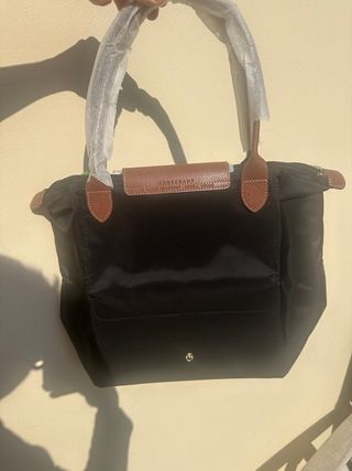 Borsa Longchamp Nera e Marrone