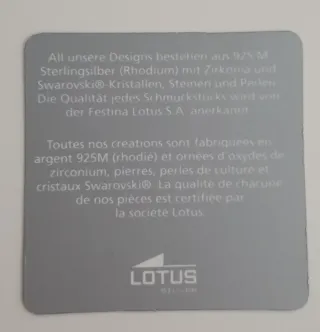 Pendientes Lotus Silver Infinito Plata