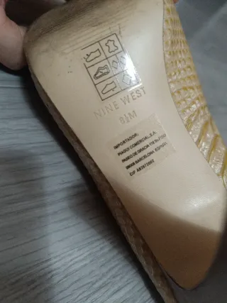 Zapatos tacón Nine West serpiente