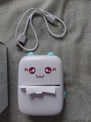 Mini Impresora Portátil Kawaii