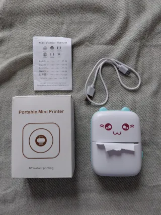 Mini Impresora Portátil Kawaii
