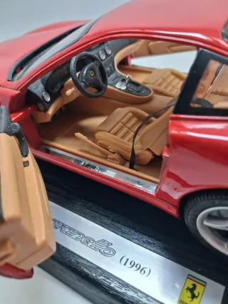 Ferrari 550 Maranello Maisto For Shell 1996 1:18