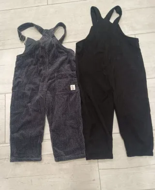 Petos de pana Zara niño (2 unidades)Talla 98 cm
