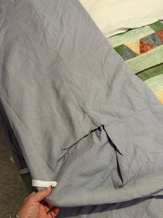 Funda canapé gris tela