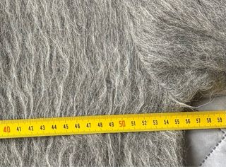 Abrigo pelo gris Bimba y Lola Talla única