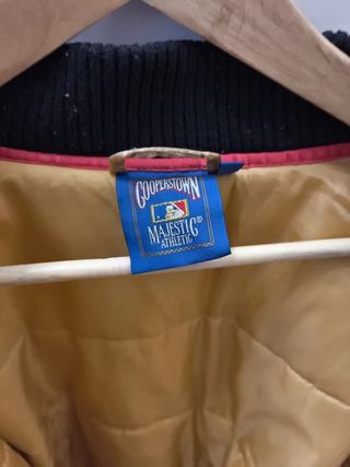 Cazadora Majestic Sox Dorada Talla L